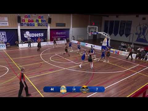 Highlights Den Helder Suns Dames-BC Utrecht Cangeroes 87-33 (17-10-2021)