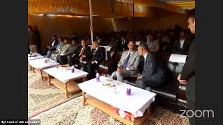 Foundation Stone of District Court Complex Kargil 16.04.2022;?>
