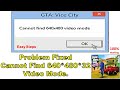 How To Fix Cannot Find 640x480 Video Mode GTA Vice City Windows 10 8 7 XP Screen Resolution Gta