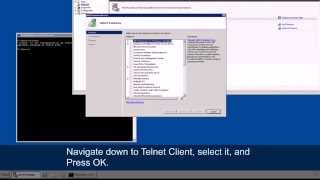 How to install and run Telnet on Windows Server 2012R2, 2016, 2019