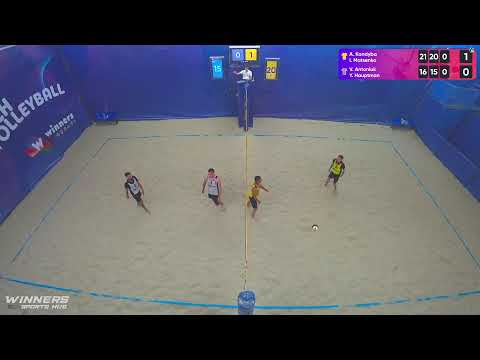 18:40 A. Kandyba / I. Matsenko - V. Antoniuk / Y. Hauptman 10.07.2022 | Winners Beach Volleyball