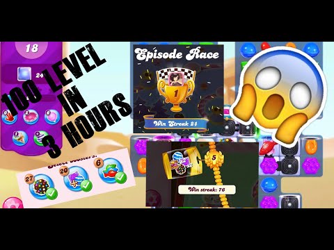 100 Level in 3 hours || Candy crush Level 2601 - 2700 || No HACK No HACK