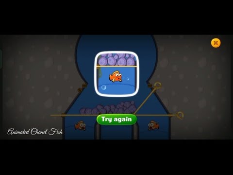 Step 105 mini game fishdom save the fish from falling rocks