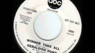 Northern Soul - Geraldine Hunt- Winner Takes All