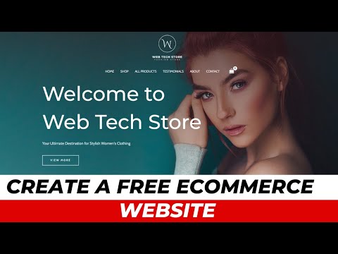 How To Create A FREE eCommerce Website With WordPress 2024 | WordPress Tutorials For Beginners