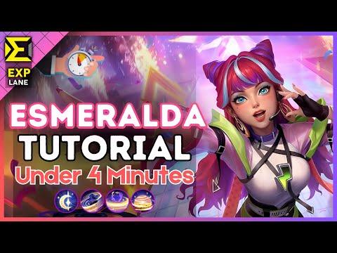 4-Minute Esmeralda Tutorial in the EXP Lane || (MLBB S38) 2025