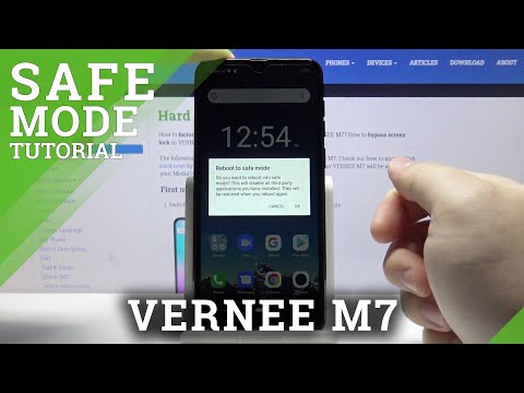 How to Enter Safe Mode in VERNEE M7 – Disable Third-party Apps