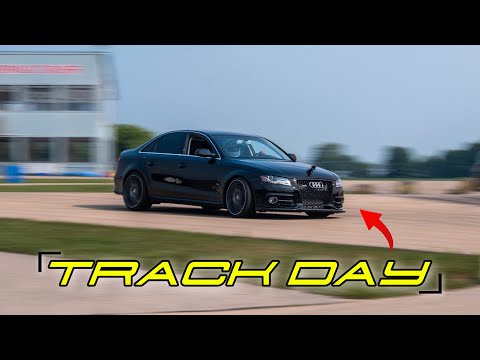 My First Track Day With My Built B8 A4! (So Many Turbo Noises!)