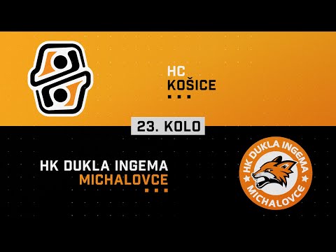23.kolo HC Košice - HK Dukla INGEMA Michalovce HIGHLIGHTS
