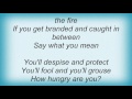 Sam Phillips - Say What You Mean Lyrics