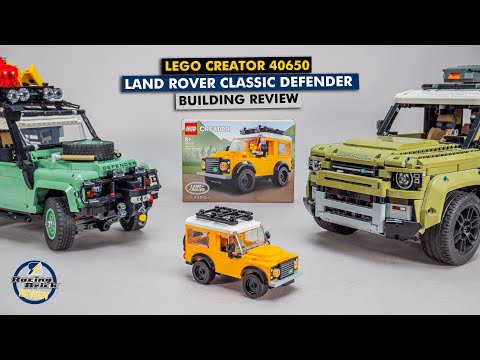 LEGO 40650 Creator Land Rover Classic Defender building review