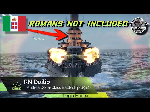 RN Duilio - Andrea Doria-Class Battleship