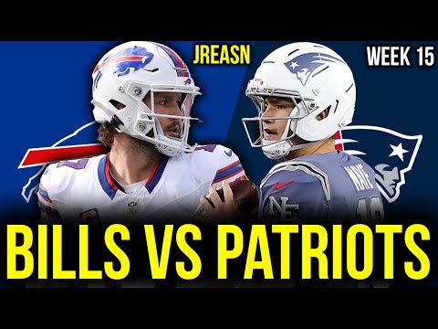 Buffalo Bills vs New England Patriots LIVE STREAM Week 15 | Sunday Football Play by Play & Scores