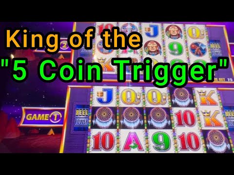 Indian Dreaming - Wonder 4 Tall Fortunes - Three, Four, & Five Coin Triggers. Ran the TRIFECTA!