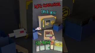 Magic: The Gathering Commander deck box book #3dprinting #mtg #mtgcommander #3dprinted  #gaming