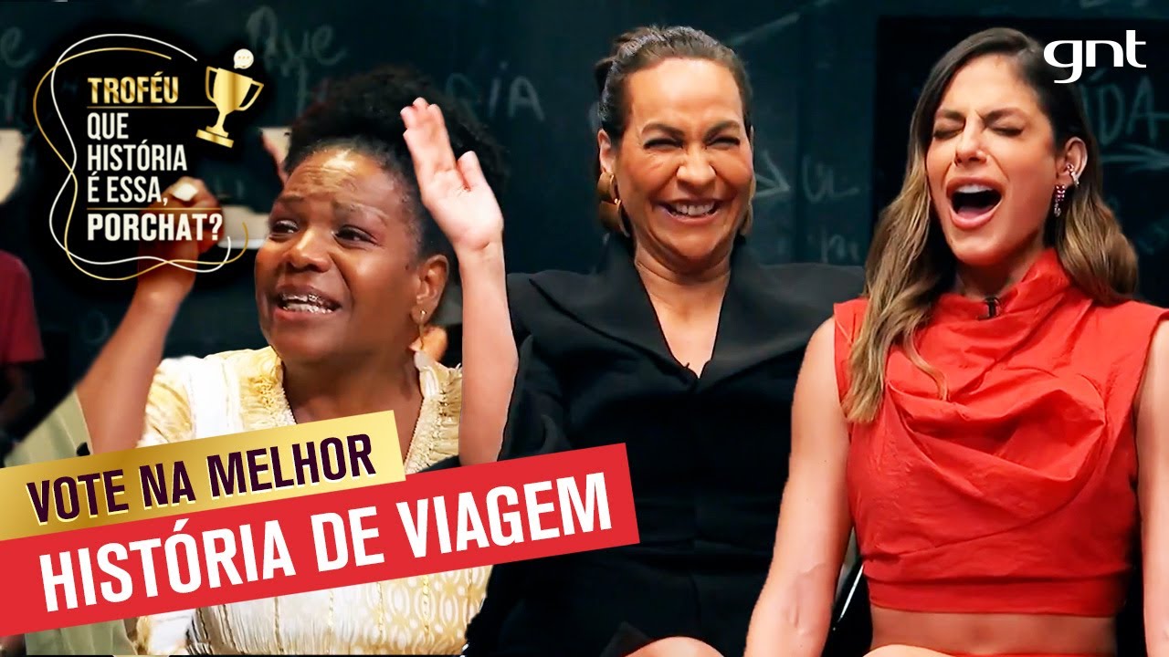 Mari Gonzalez de PENETRA, Maria Beltrão em PERRENGUE e mais ✈️ | Especial Troféu Porchat 2024 | GNT