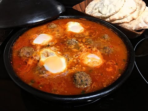 Moroccan Kefta Tajine Recipe • A Tasty African Dish! 😋🥚 - Episode 683