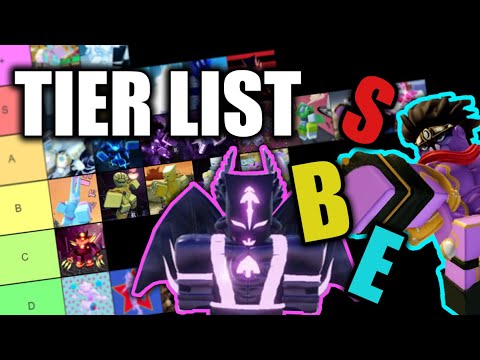 A Universal Time TIER LIST - Ranking the Stands From Worst to Best!