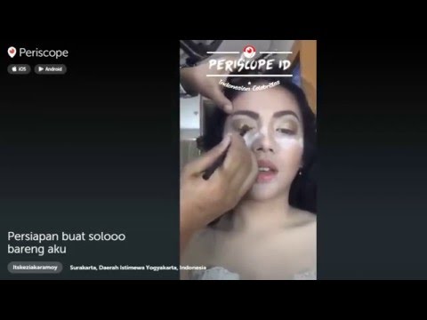 Kezia Karamoy di make-over Ember Kuntadi untuk M&G di Solo