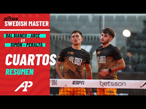 Highlights DAL BIANCO - ARCE vs SIMÓN - PERALTA | CUARTOS | Betsson Swedish Master