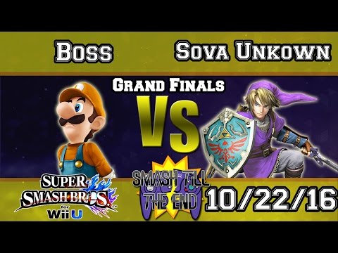 STTE XI - Boss (Luigi, Dr. Mario) Vs Sova Unknown (Link, Toon Link) - Grand Finals - Smash 4