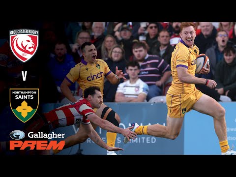 HIGHLIGHTS & REACTION: Gloucester Rugby v Northampton Saints | KINGSHOLM THRILLER! | Gallagher PREM