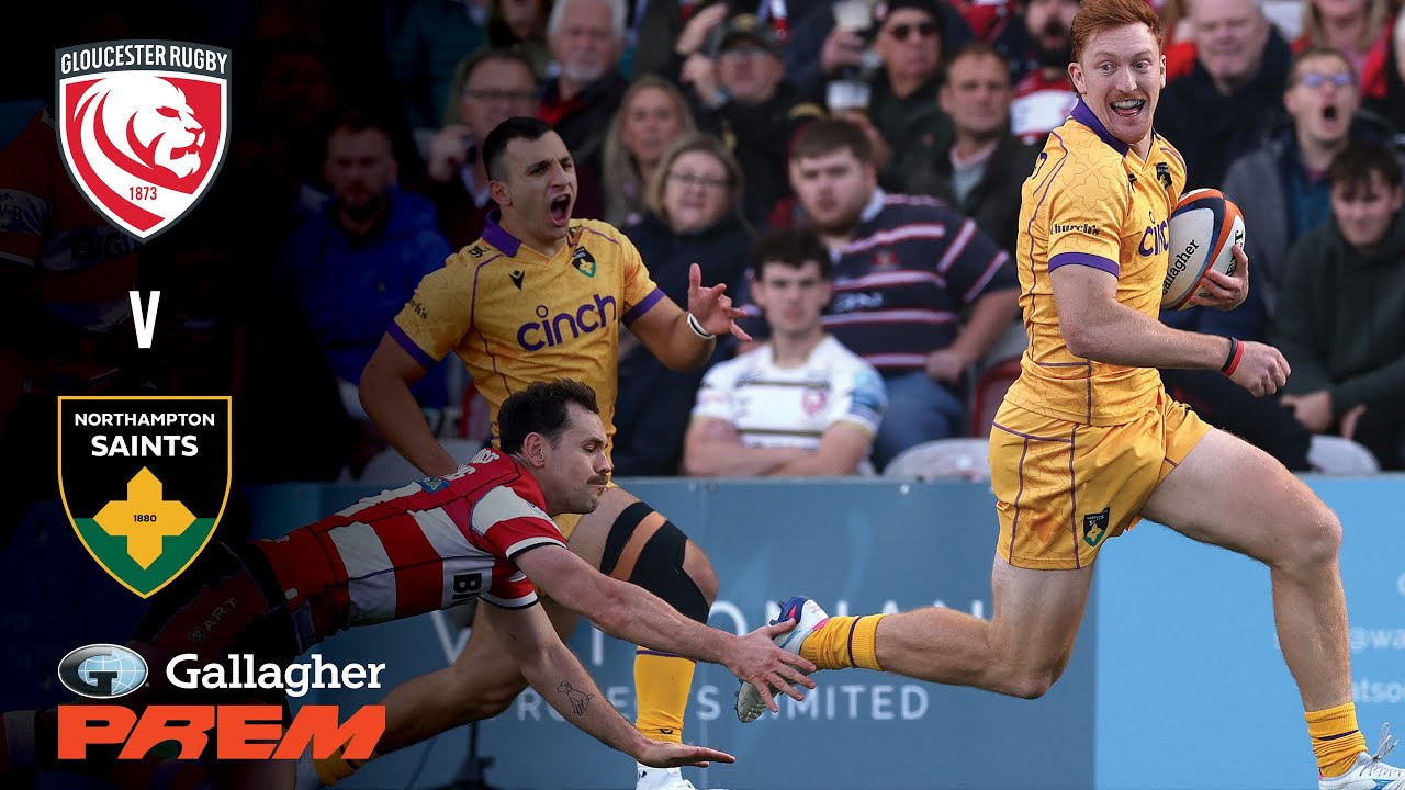 preview image for Highlights: Gloucester Rugby v Northampton Saints - Round 2