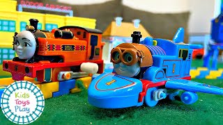 Thomas and Friends Tomy Capsule Plarail Wind-Up Train System