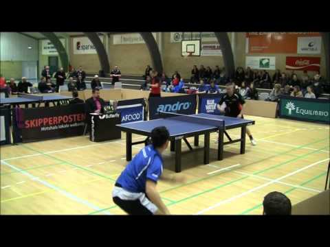 Danish 1st Division table tennis    -      Jakub, B75 vs Carsten, BI