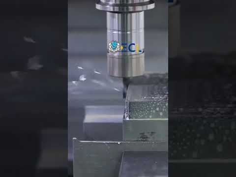ECL PS4C 4 flute variable lead end mill,welcome to have a look at the real machining video. #cnc