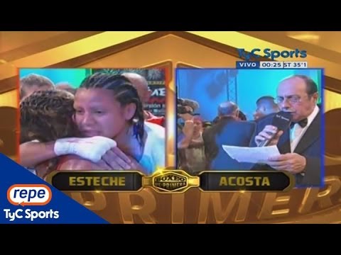 Mónica "La Gata" Acosta reconoció como ganadora Ana Esteche antes del fallo