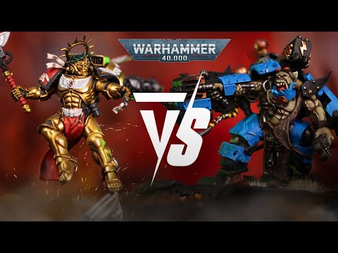 Blood Angels Vs Orks: 2000pts Warhammer 40K Battle Report