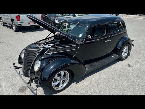 Thumbnail for Test Drive 1937 Ford 4 Door Sedan SOLD $25,900 Maplemotors.com #2229 by 1937 Ford