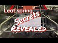 Leaf Spring Suspension Secrets Unveiled