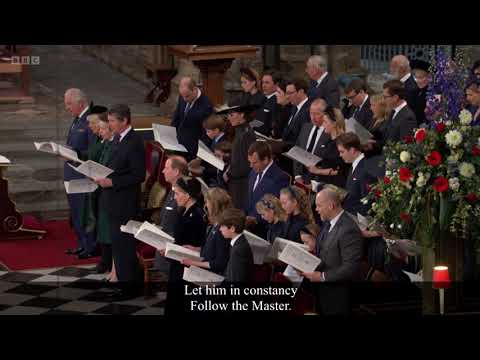 He who would valiant be Hymn - Westminster Abbey