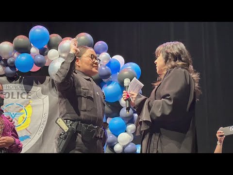 Gallup Police Department swear in first female chief