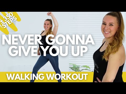 Rick Astley - Never Gonna Give You Up WALKING WORKOUT || Beginner Friendly