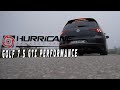 Video: Hurricane V2 Edelstahl Duplex Sportauspuff-Komplettanlage ab Kat mit Klappensteuerung Ø89mm VW Golf 7 GTI Performance Facelift 245PS (Mod. ohne OPF