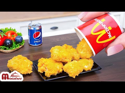 Crispy Homemade Chicken Nuggets with Fries