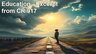 Education   Excerpt from CR 917