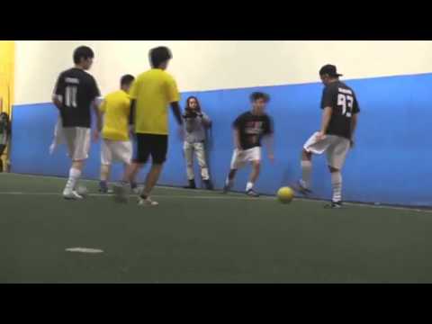 B.A.P Playing Soccer