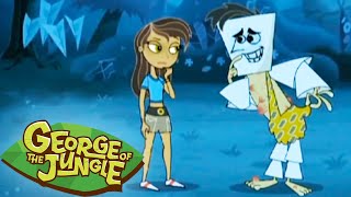 Georges Cone Of Shame 😱 | George of the Jungle | Full Episode | Cartoons For Kids