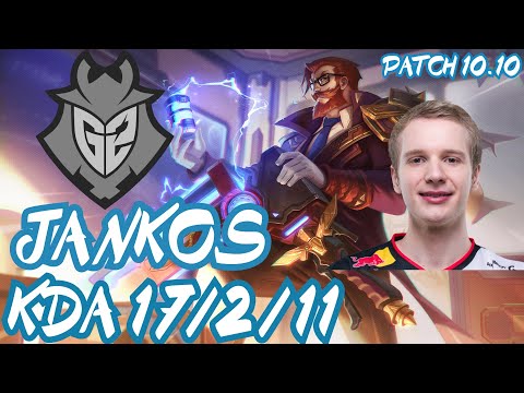 G2 Jankos GRAVES vs XIN ZHAO JG - EUW CHALLENGER - PATCH 10.10
