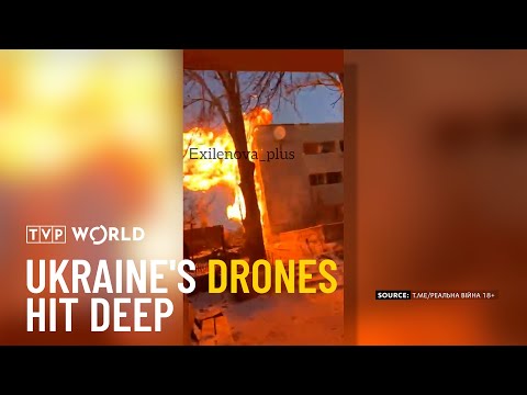 Russian footage reveals precision Ukrainian drone strike | Military Mind