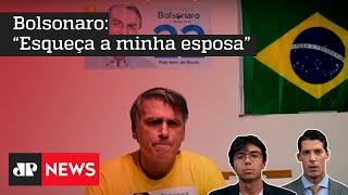 Bolsonaro acusa Alexandre de Moraes de vazar dados para a imprensa