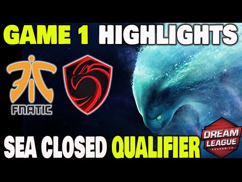 FNATIC VS CIGNAL ULTRA GAME 1 Dreamleague Season 13 SEA Closed Qualifier