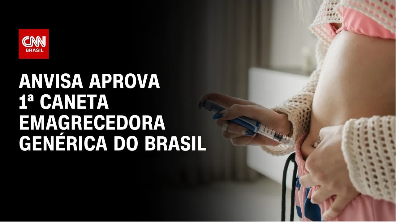 Anvisa aprova primeira caneta emagrecedora genérica do Brasil | LIVE CNN