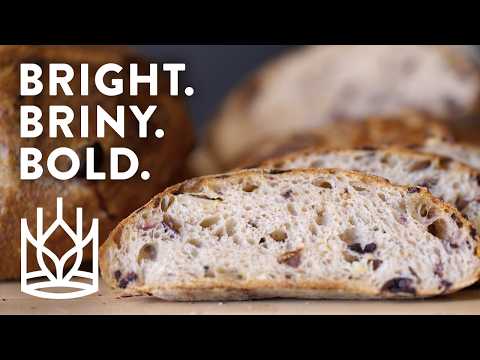 Preserved Lemon & Olive Bread from King Arthur Baking