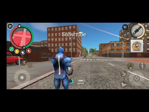 Firing the Machine Gun in Rope Hero Vice Town #gaming #ropeherovicetown