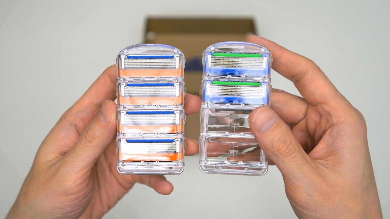 Gillette Fusion5 Men's Razor Blade Refills 10 Count Unboxing